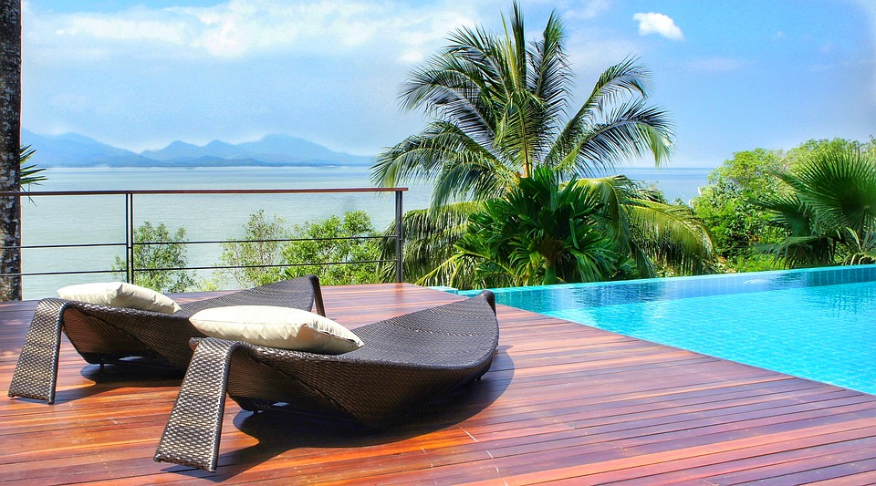 pool deck